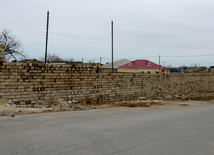 Baku's Nardaran township being landscaped. Azerbaijan, 25 Jan. 2016